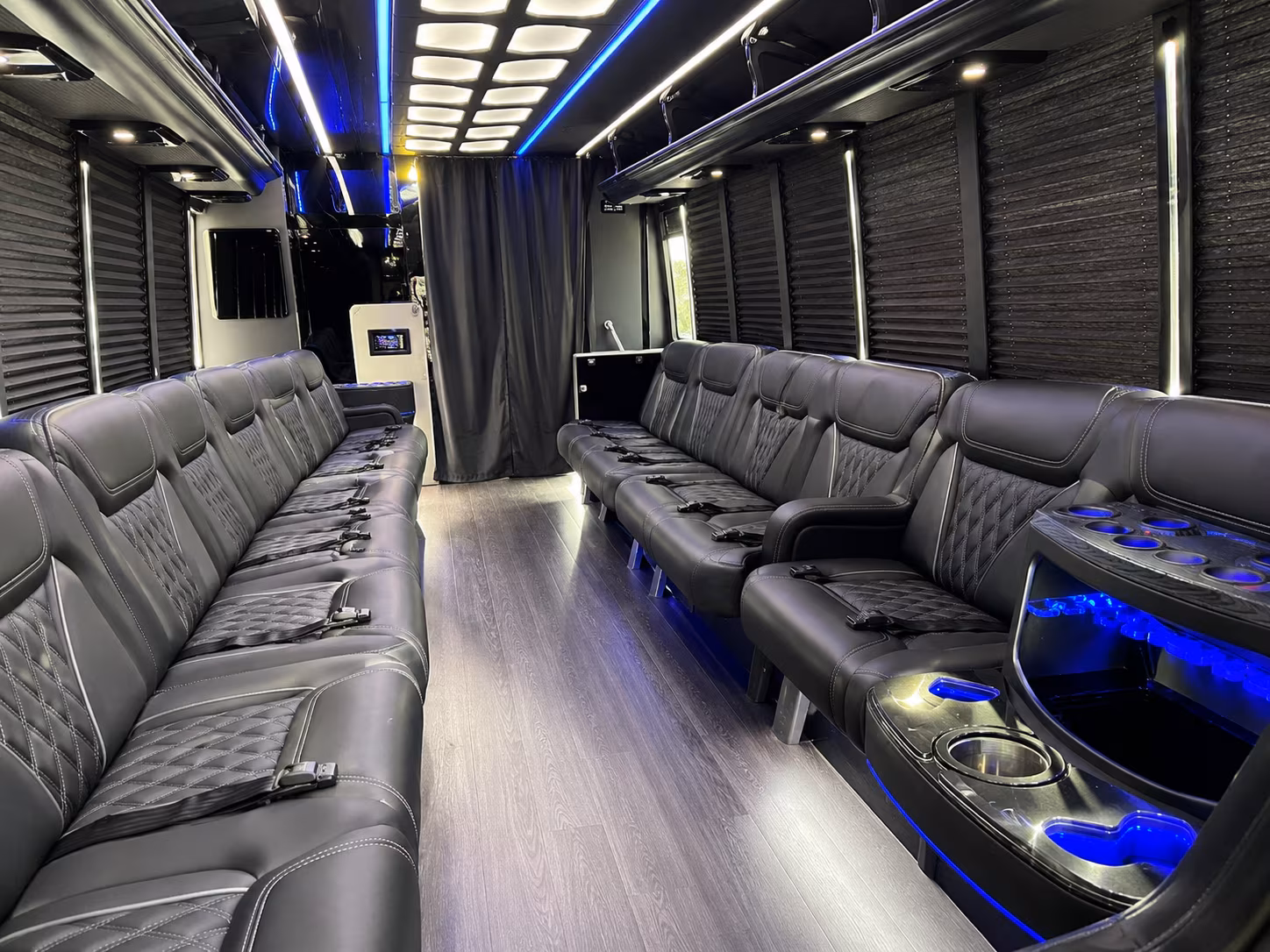 concert shuttle buses for groups riding together from wyoming