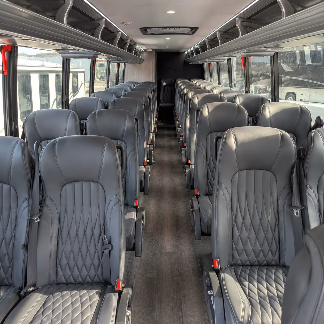 wyoming 25 passenger minibus interior