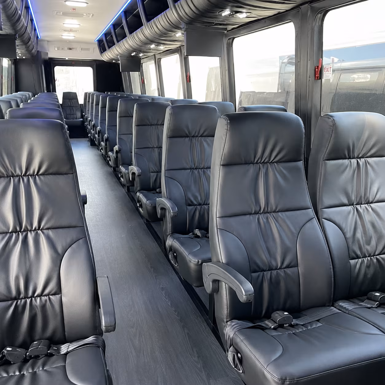wyoming 30 passenger minibus interior