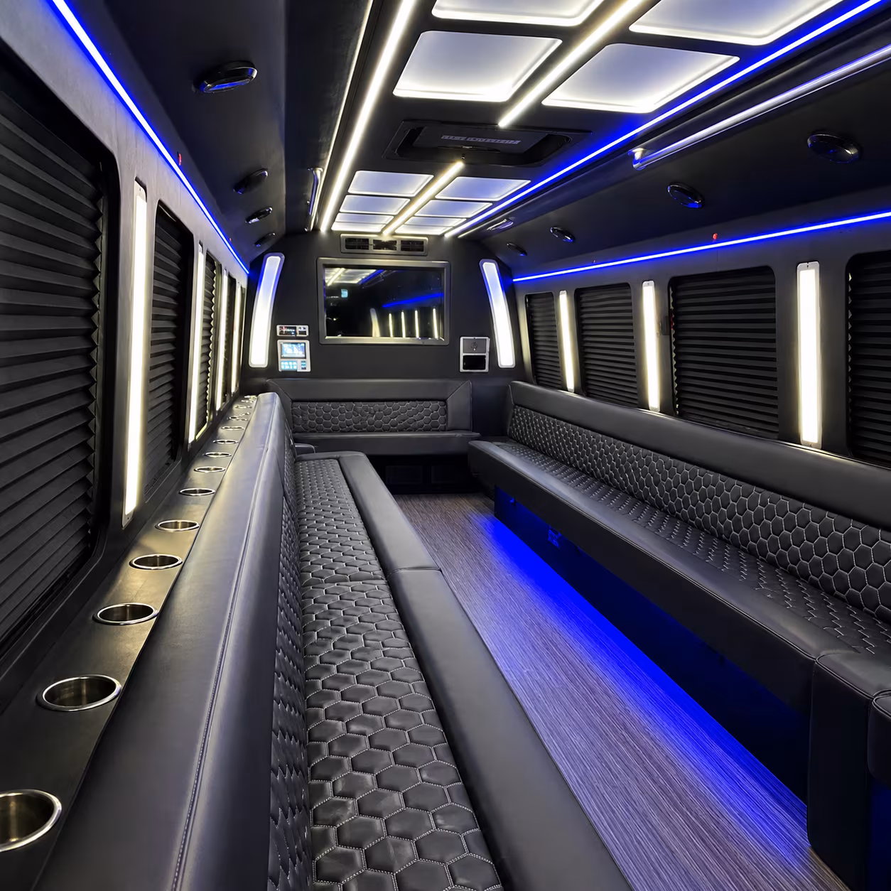 wyoming party bus inside