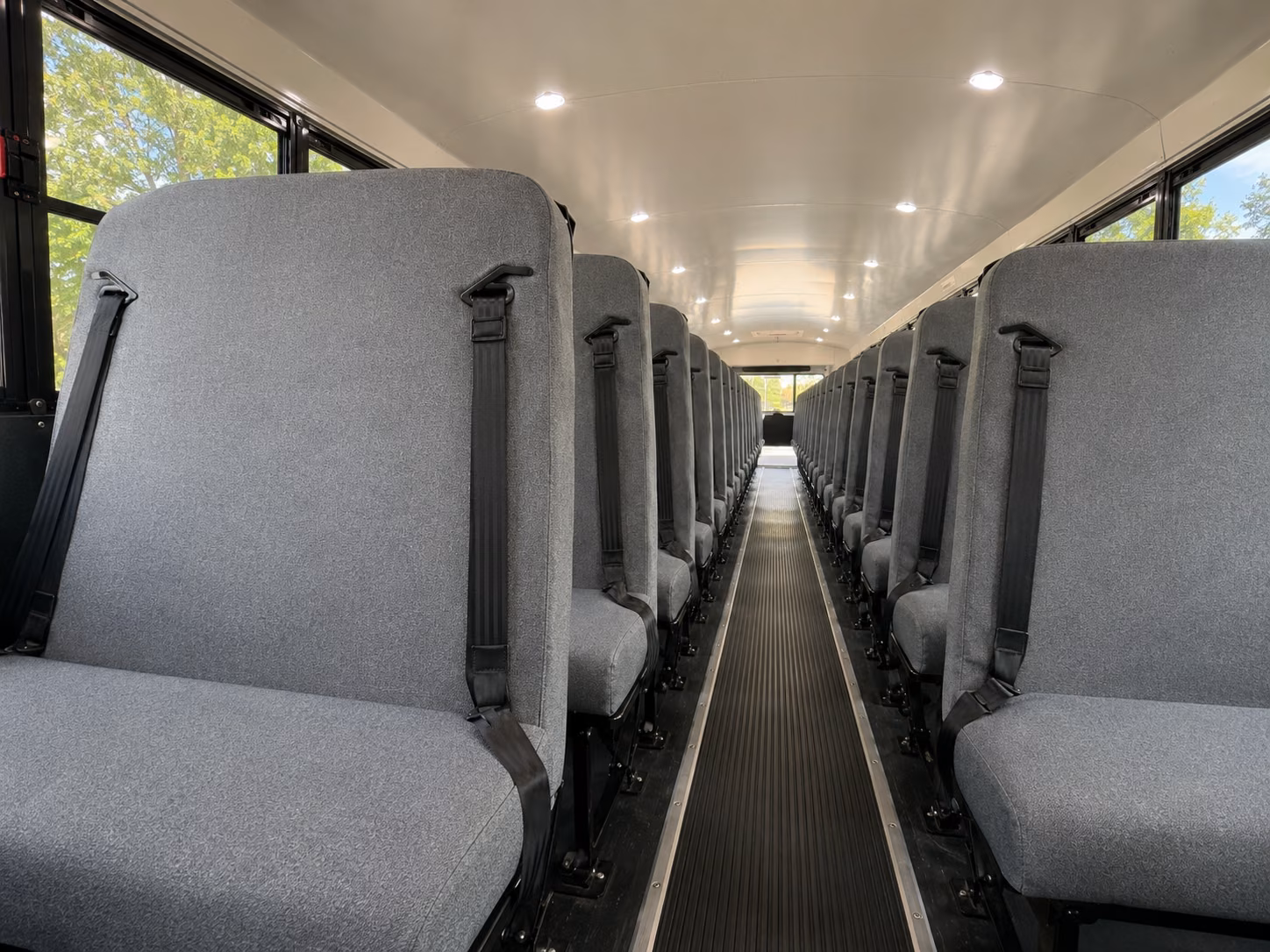 wyoming school bus inside